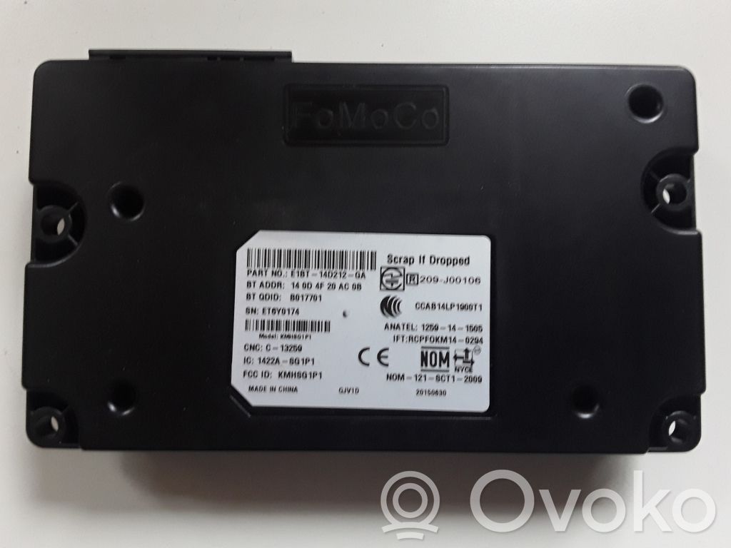 Ford Ecosport Bluetooth control unit module 