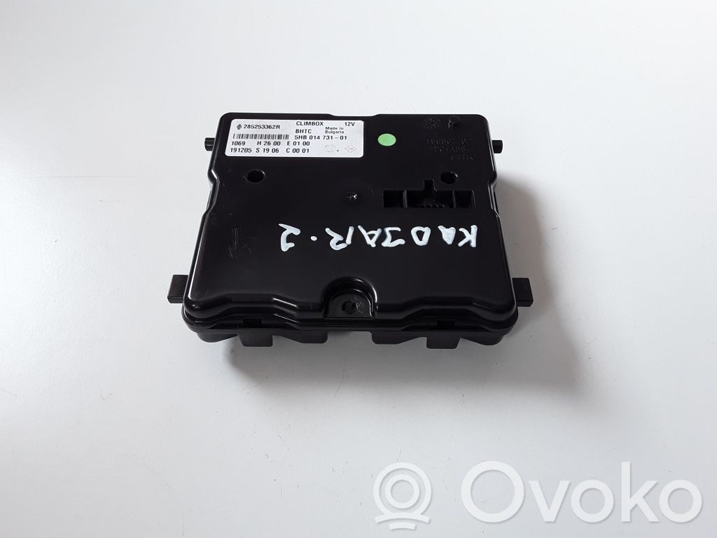 Renault Kadjar Air conditioning/heating control unit 