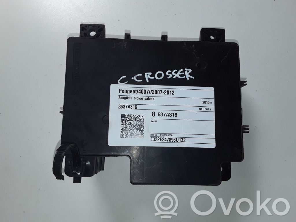 Peugeot 4007 Módulo de fusible 