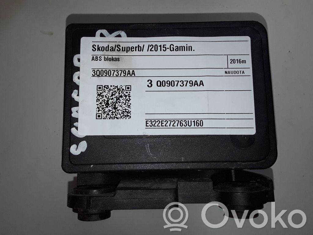 Skoda Superb B8 (3V) ABS-pumppu 