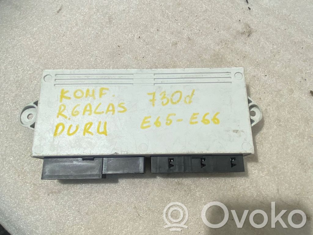 BMW 7 E65 E66 Unidad de control/módulo de la puerta 