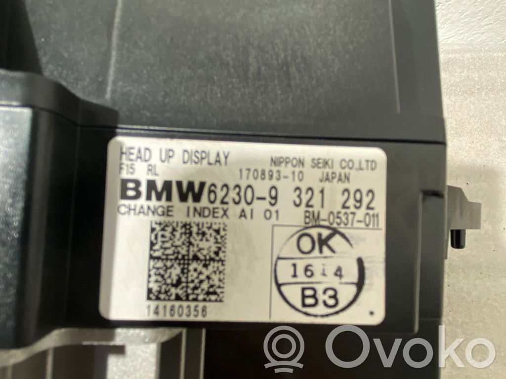 BMW 5 F10 F11 Wyświetlacz Head Up 