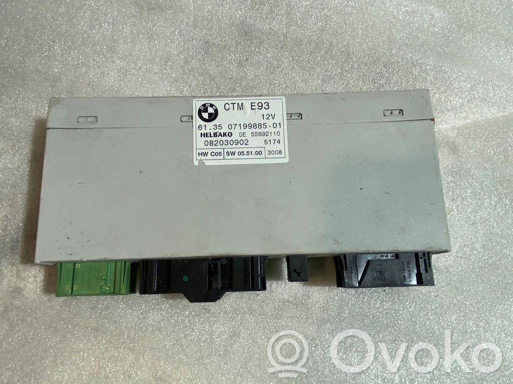 Unité de commande / module de toit ouvrant   07199885,082030902,55892110