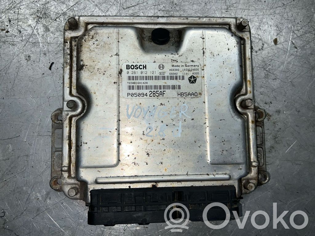 Chrysler Grand Voyager IV Engine control unit/module 