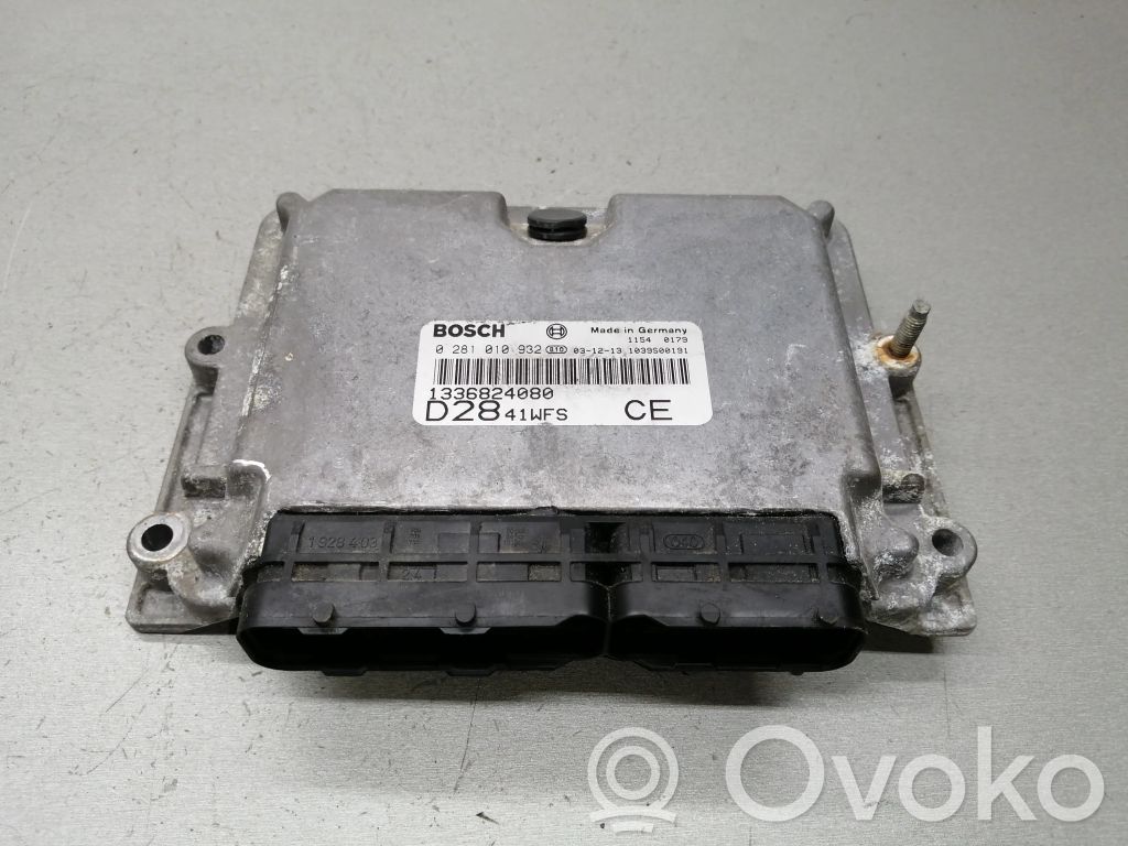 Citroen Jumper Engine control unit/module 