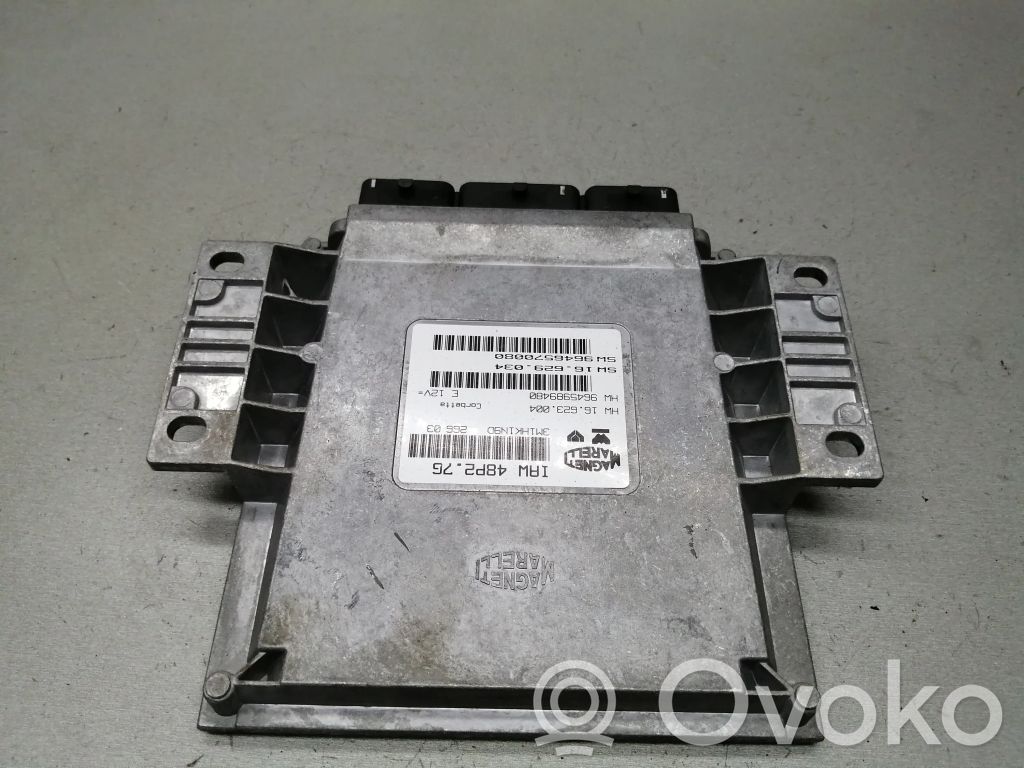 Peugeot 206 Engine control unit/module 