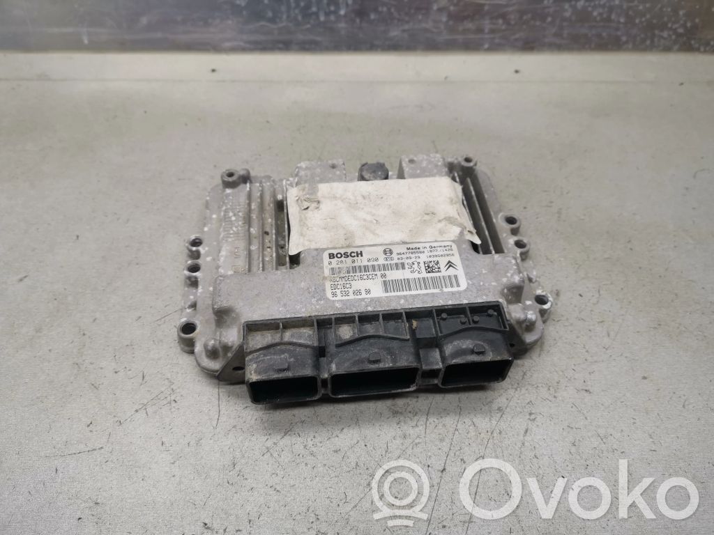 Peugeot 307 Engine control unit/module 