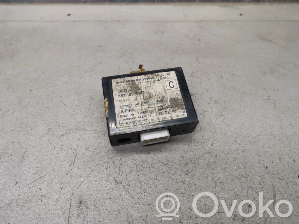 Other control units/modules   GE4T675D2