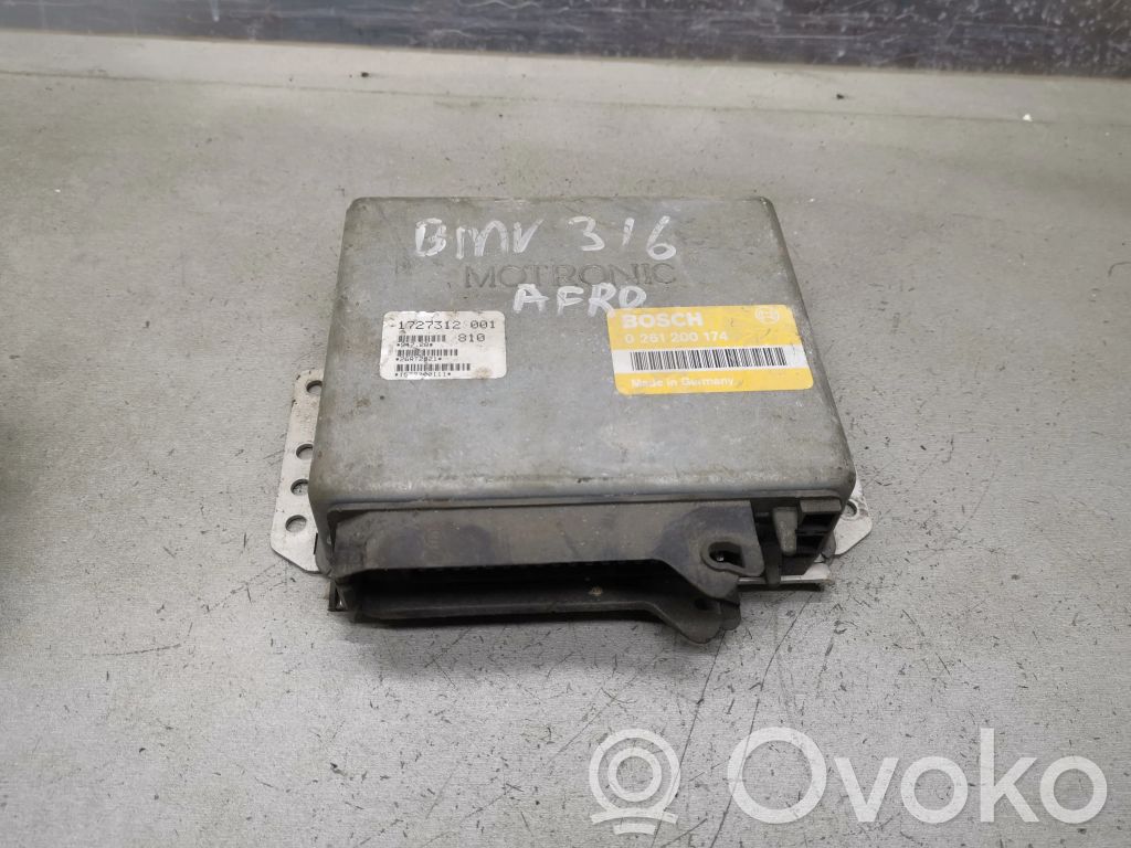 BMW 3 E30 Unidad de control/módulo del motor 