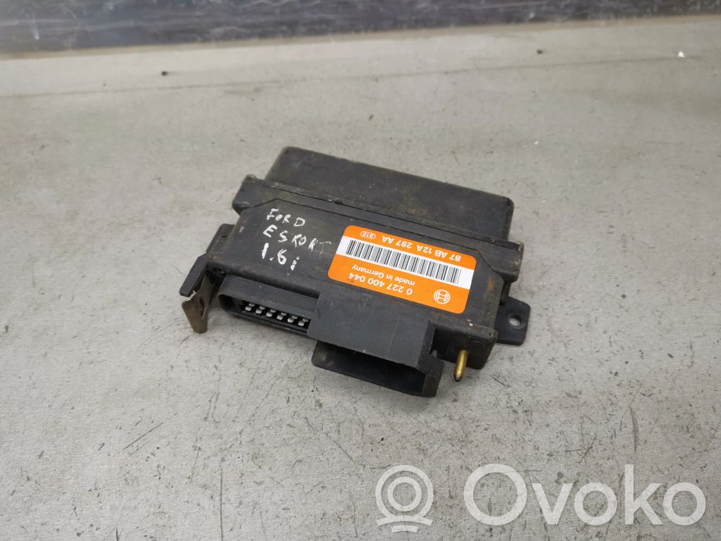 Engine control unit/module   0227400044,87AB12A297AA