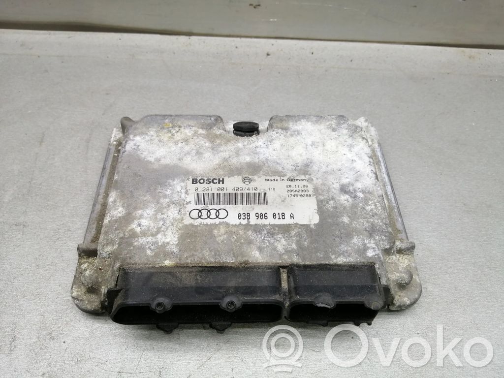 Engine control unit/module   038906018A,0281001409