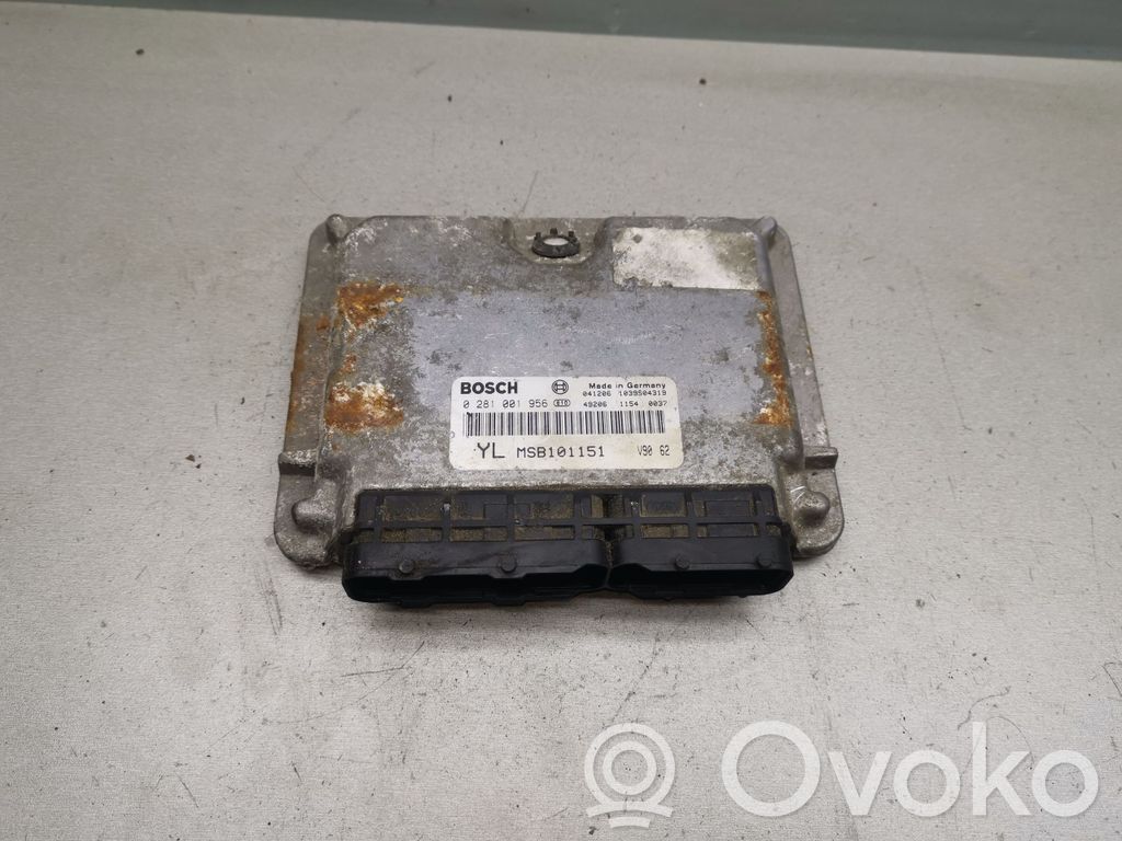 Engine control unit/module   0281001956,MSB101151