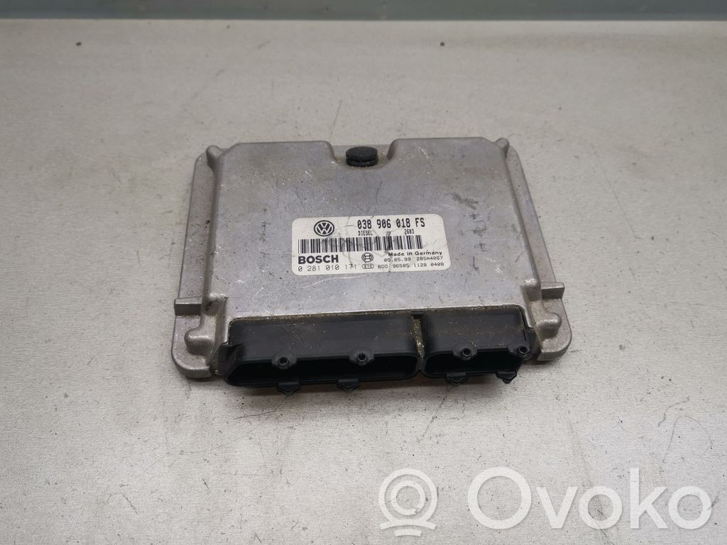 Engine control unit/module   038906018FS,0281010171