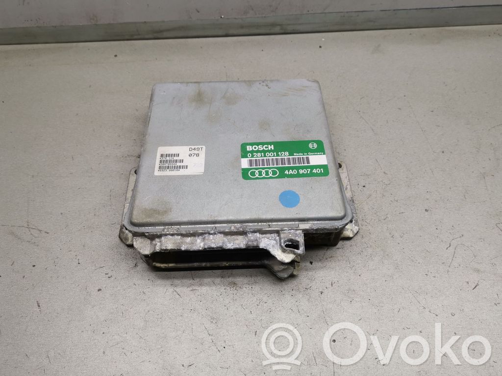 Engine control unit/module   0281001128,4A0907401