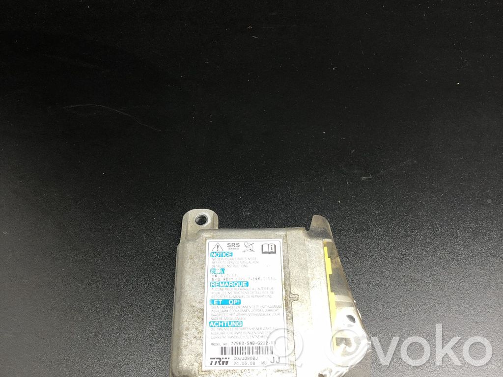 Airbag control unit/module