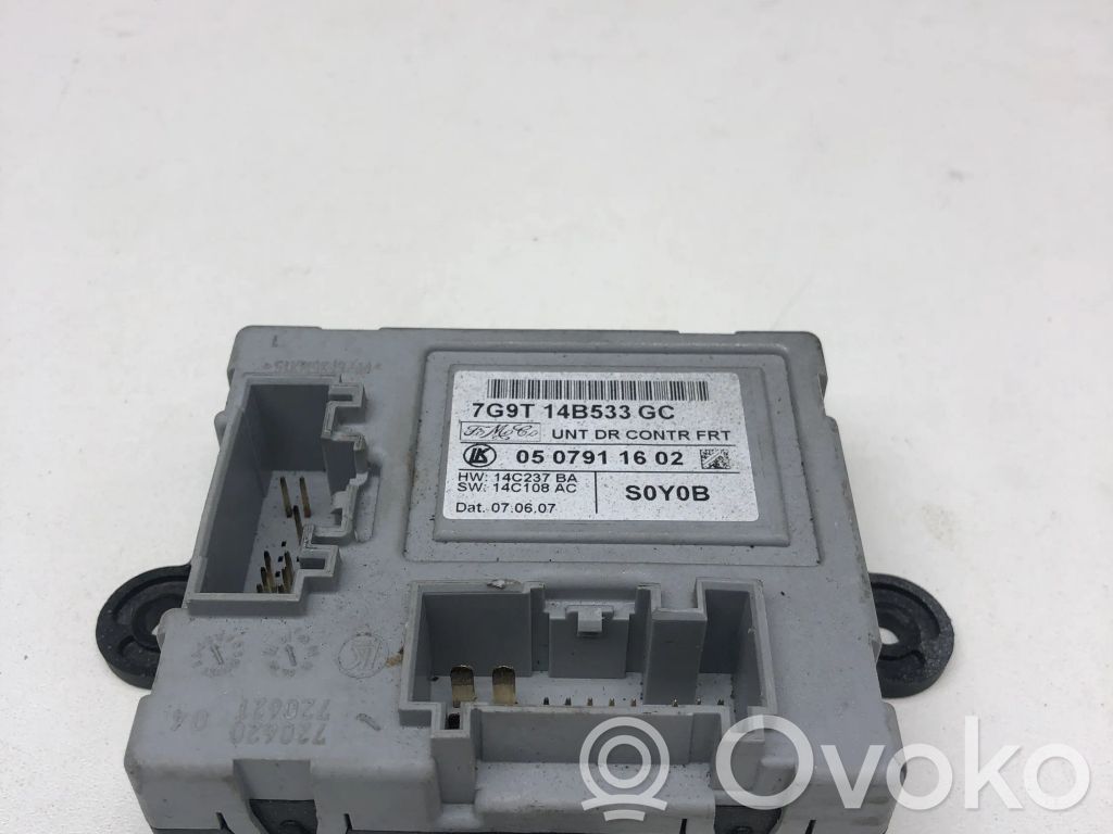 Ford S-MAX Unité de commande module de porte 