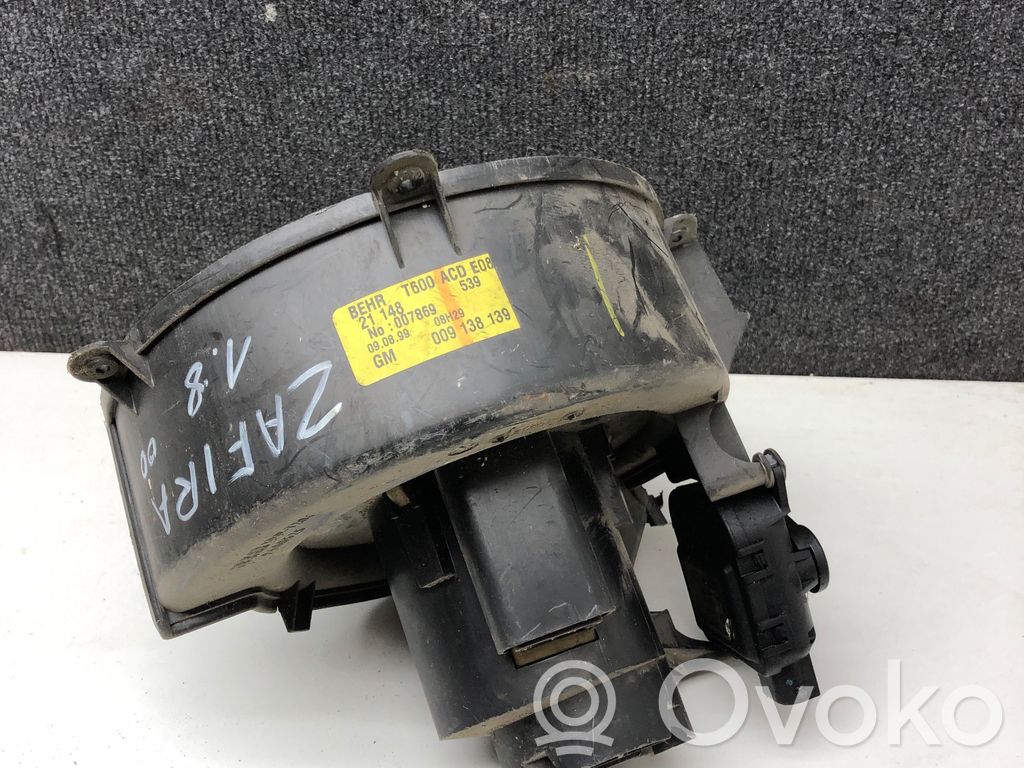 Opel Zafira A Heater fan/blower 