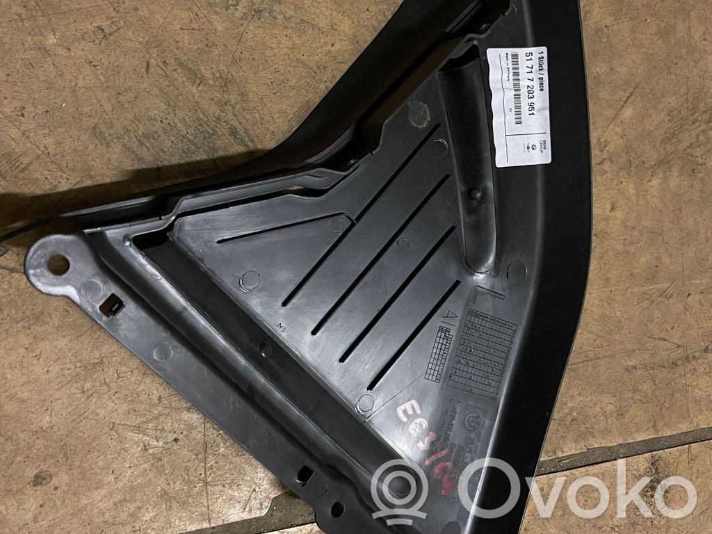 BMW 6 E63 E64 Apărători interioare aripă roată față 