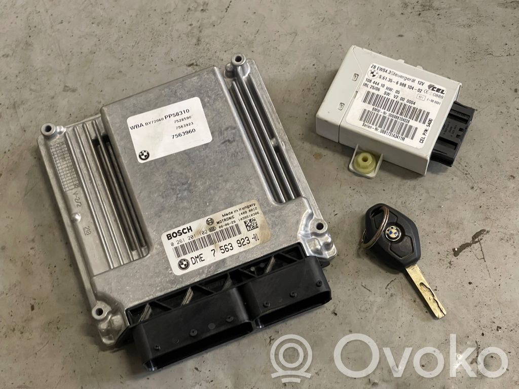 BMW 3 E46 Engine ECU kit and lock set 