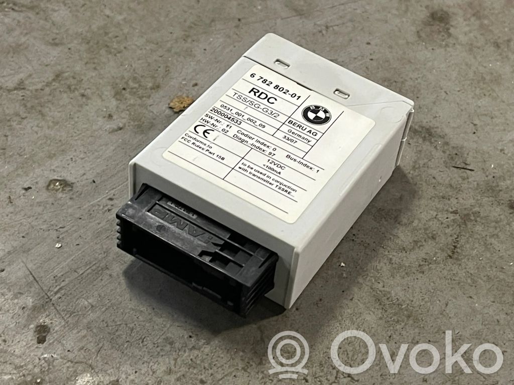 BMW X3 E83 Tire pressure control unit 