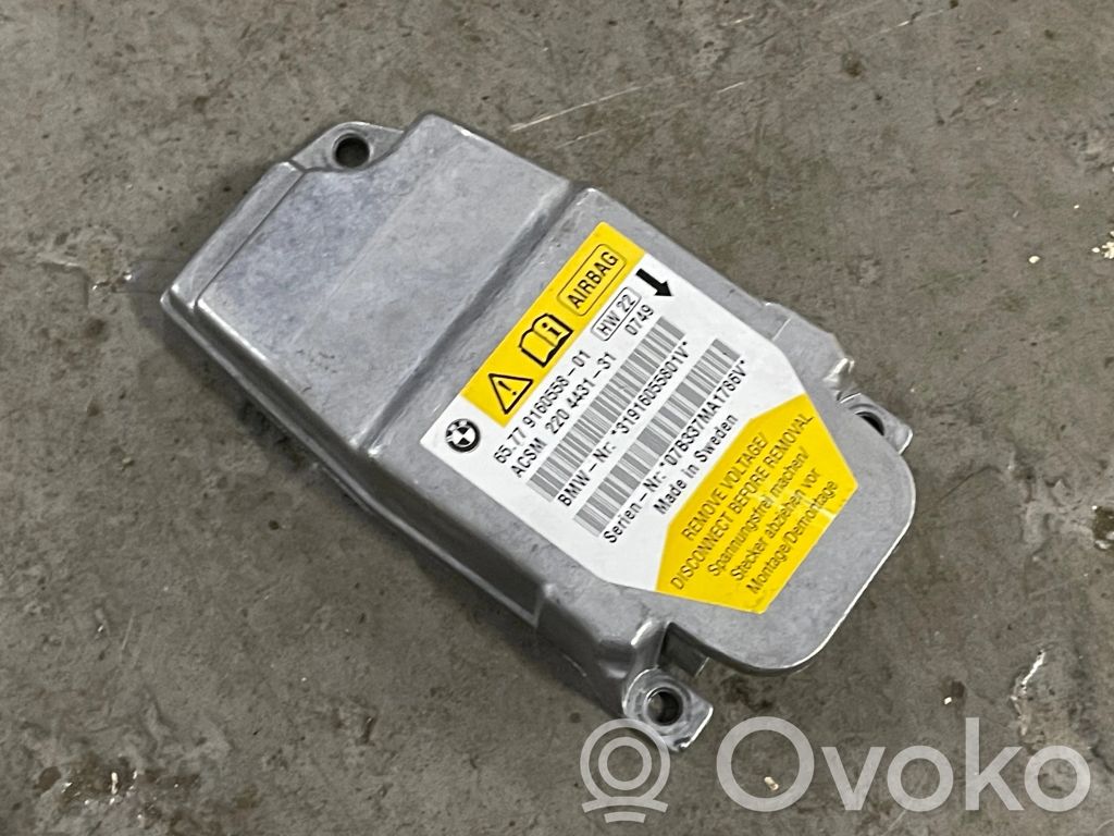 Module de contrôle airbag   9160558,31916055801V,220443131,07B337MA1786V
