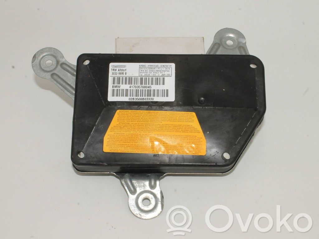 BMW X5 E53 Airbag de la puerta trasera 