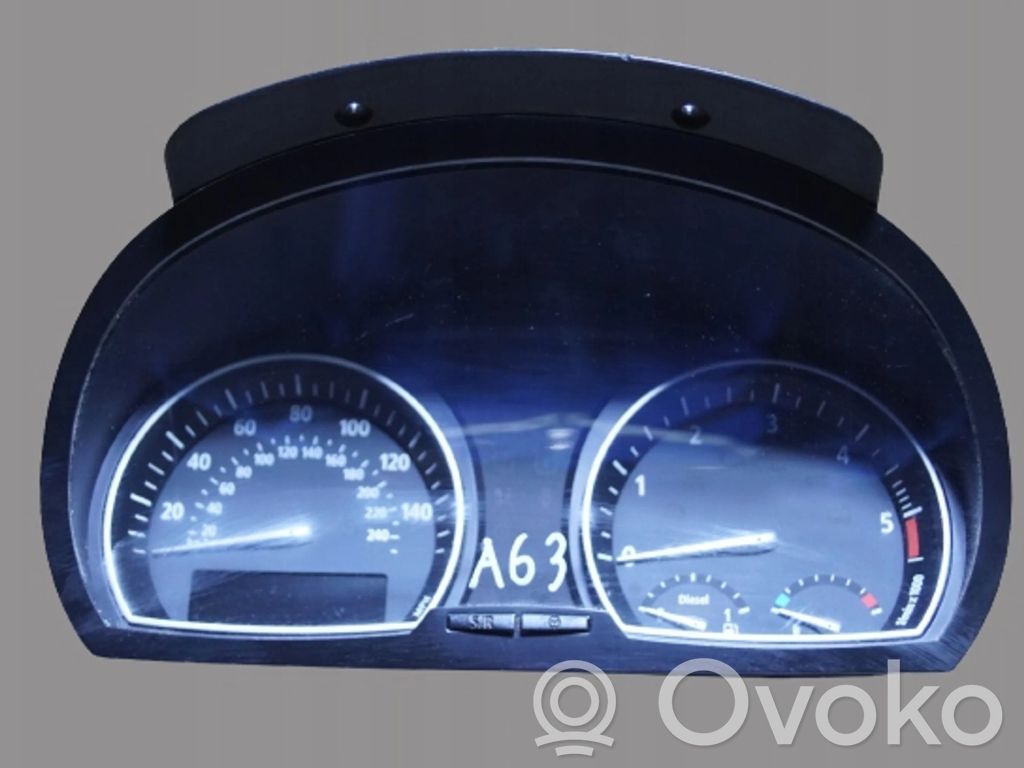 BMW X3 E83 Speedometer (instrument cluster) 