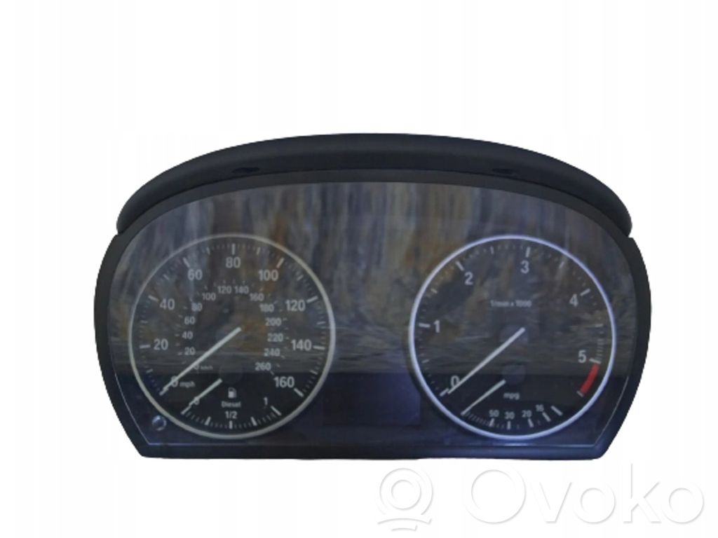 BMW 3 E90 E91 Speedometer (instrument cluster) 