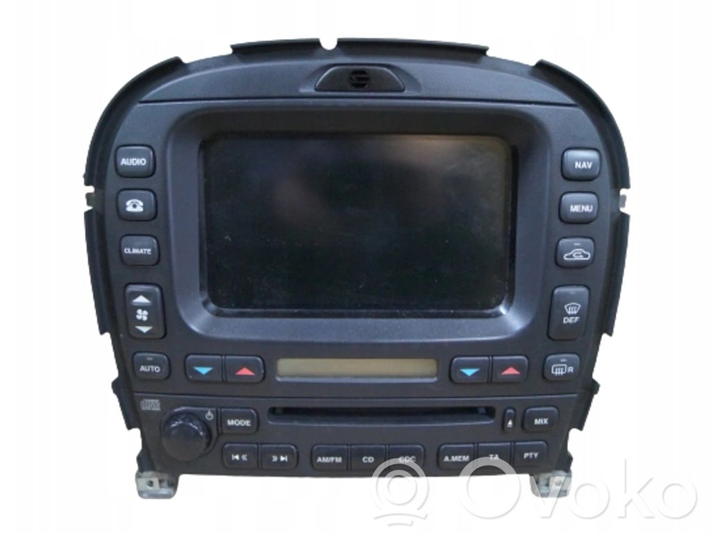 Jaguar S-Type Radio/CD/DVD/GPS head unit 