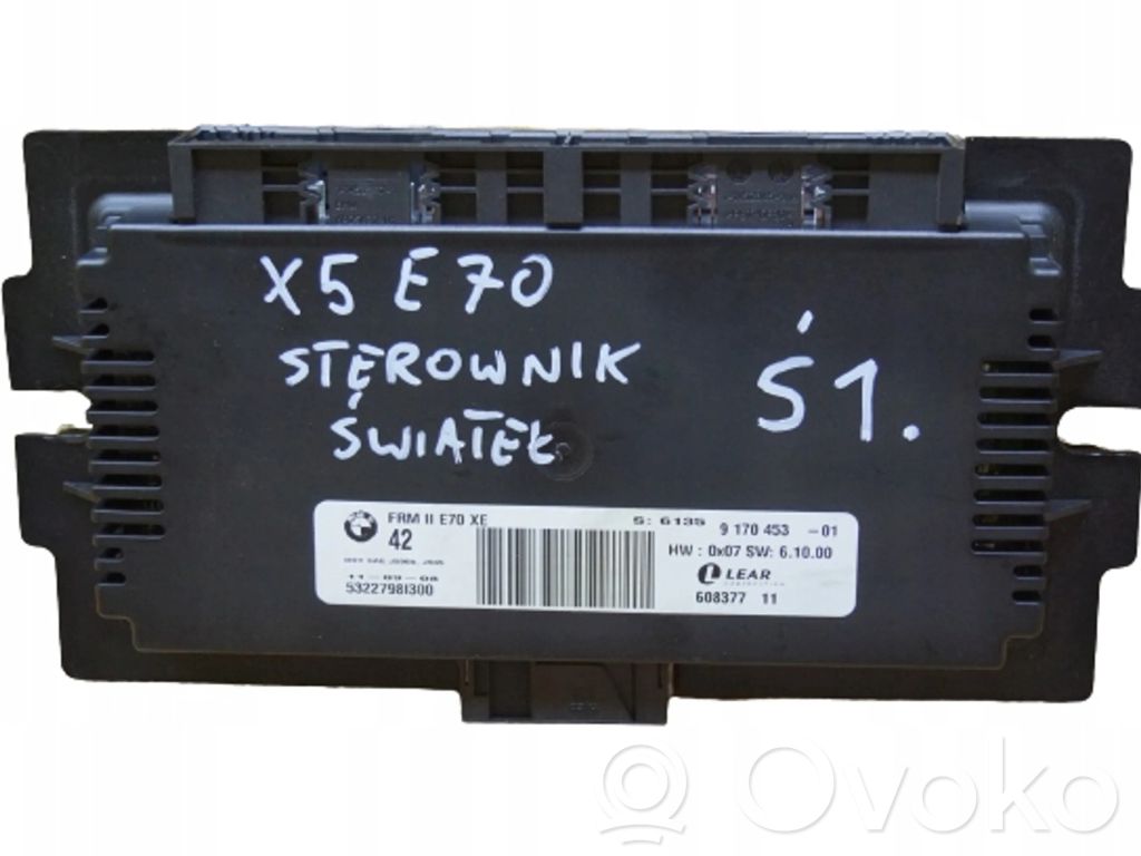 BMW X6 E71 Xenon valdymo blokas 