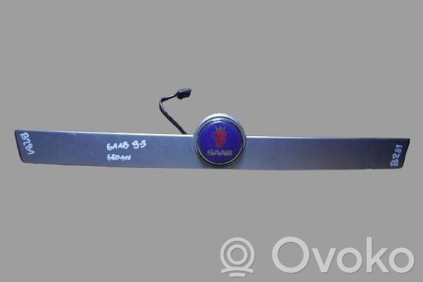 Saab 9-3 Ver2 Trunk door license plate light bar 