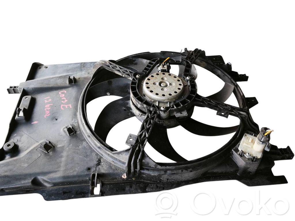 Opel Corsa E Convogliatore ventilatore raffreddamento del radiatore 
