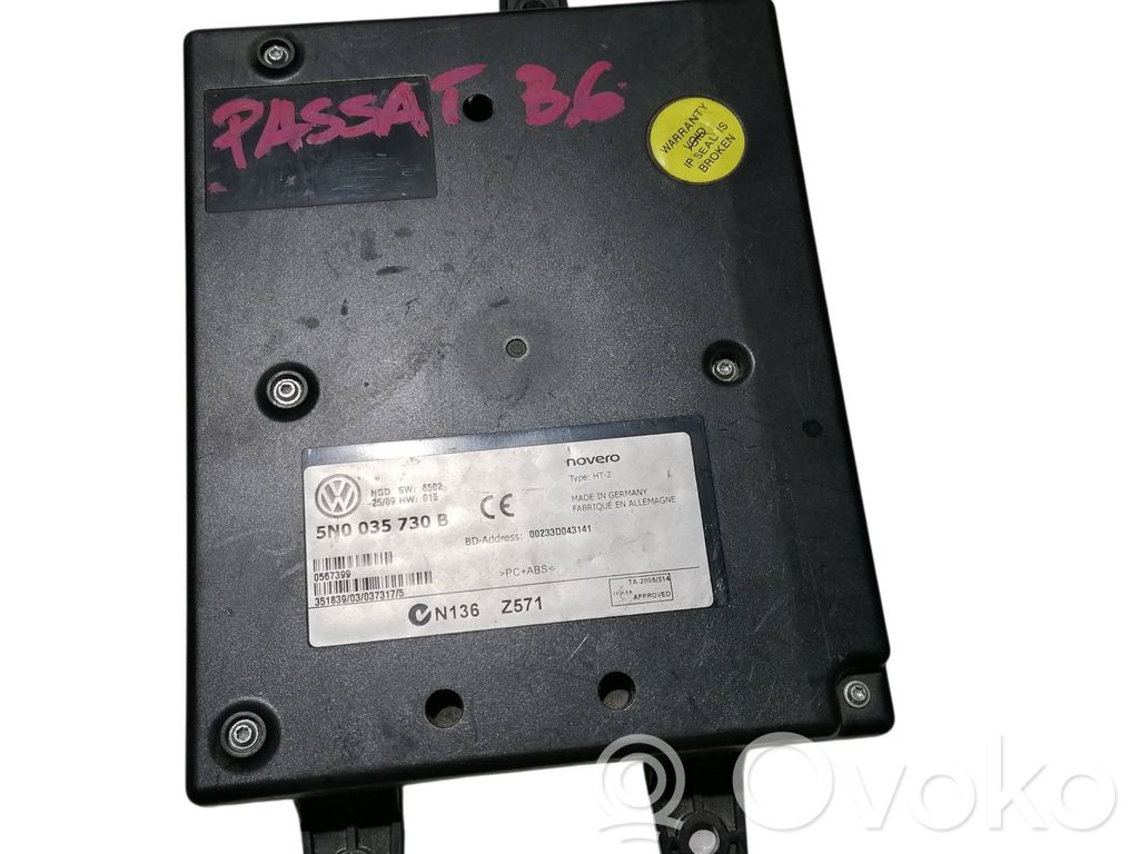 Volkswagen PASSAT B6 Moduł / Sterownik Bluetooth 