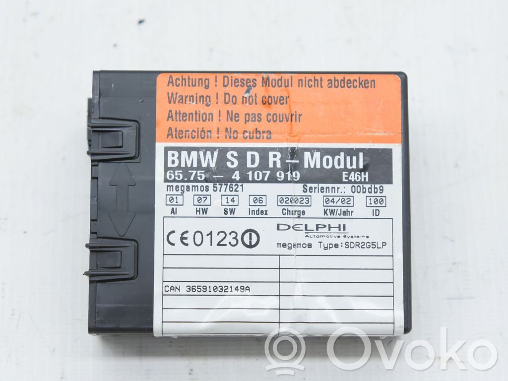 BMW 3 E46 Charging relay 