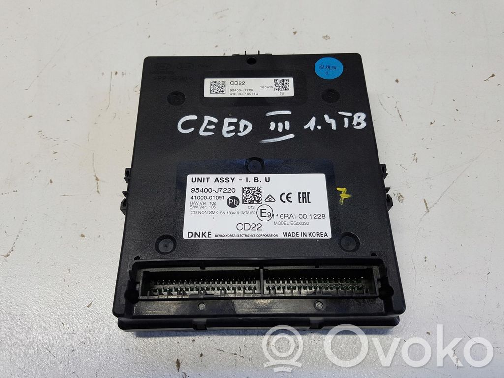 KIA Ceed Autres unités de commande / modules 