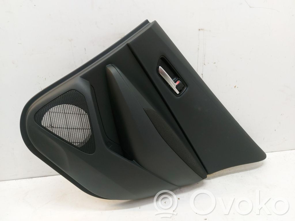 Front door card panel trim