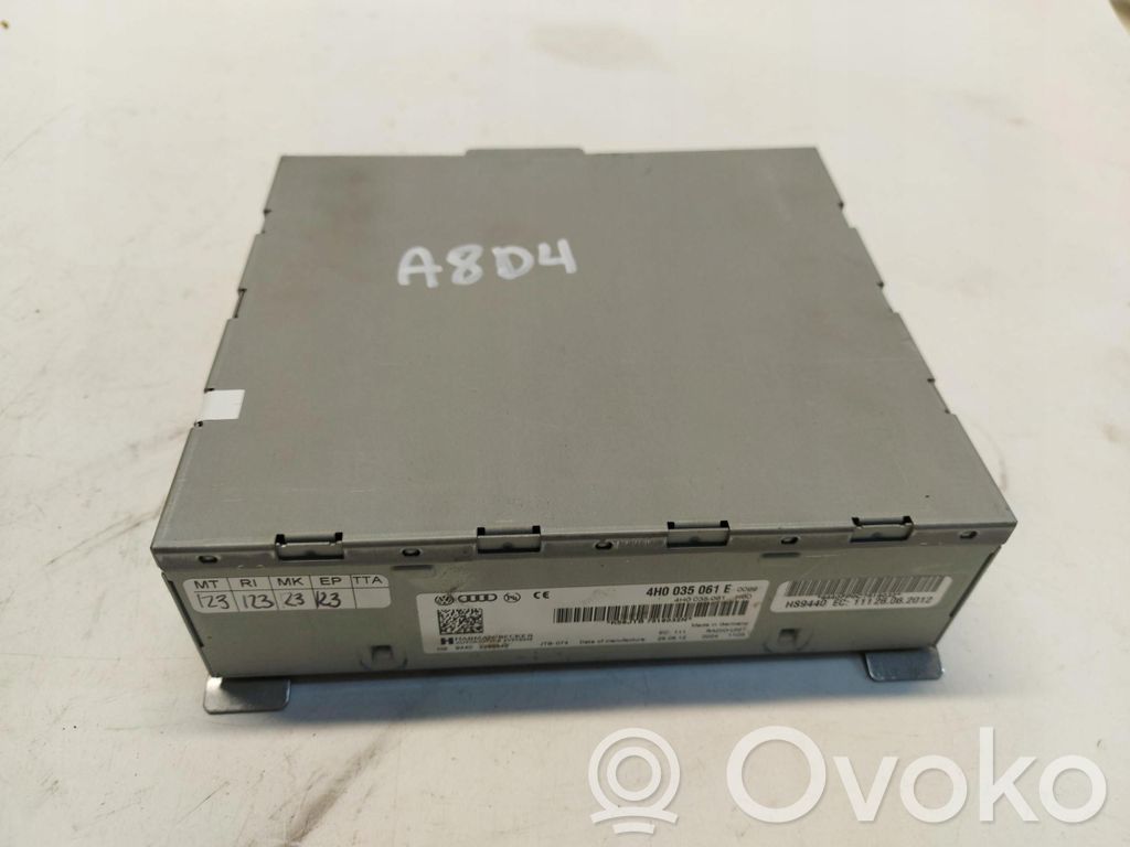 Audi A8 S8 D4 4H Panel / Radioodtwarzacz CD/DVD/GPS 