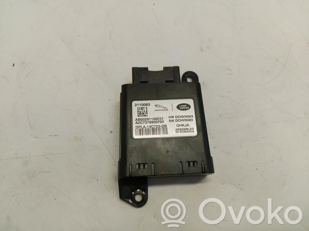 Land Rover Range Rover Velar Module de commande de siège 