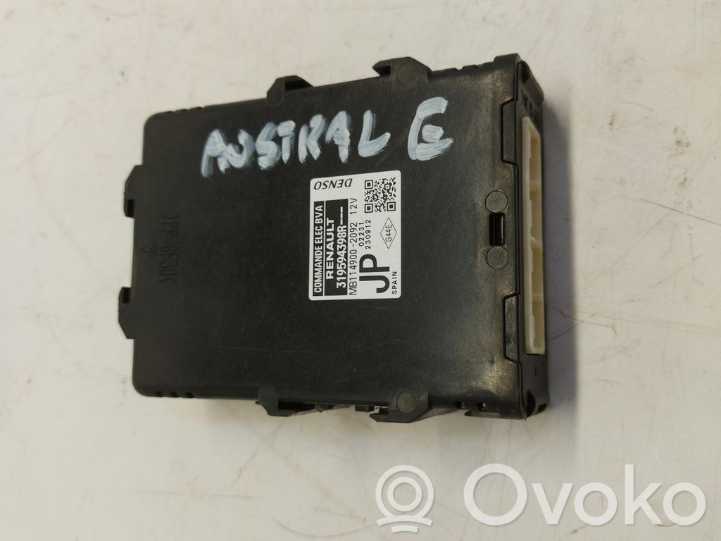 Renault Austral Other control units/modules 