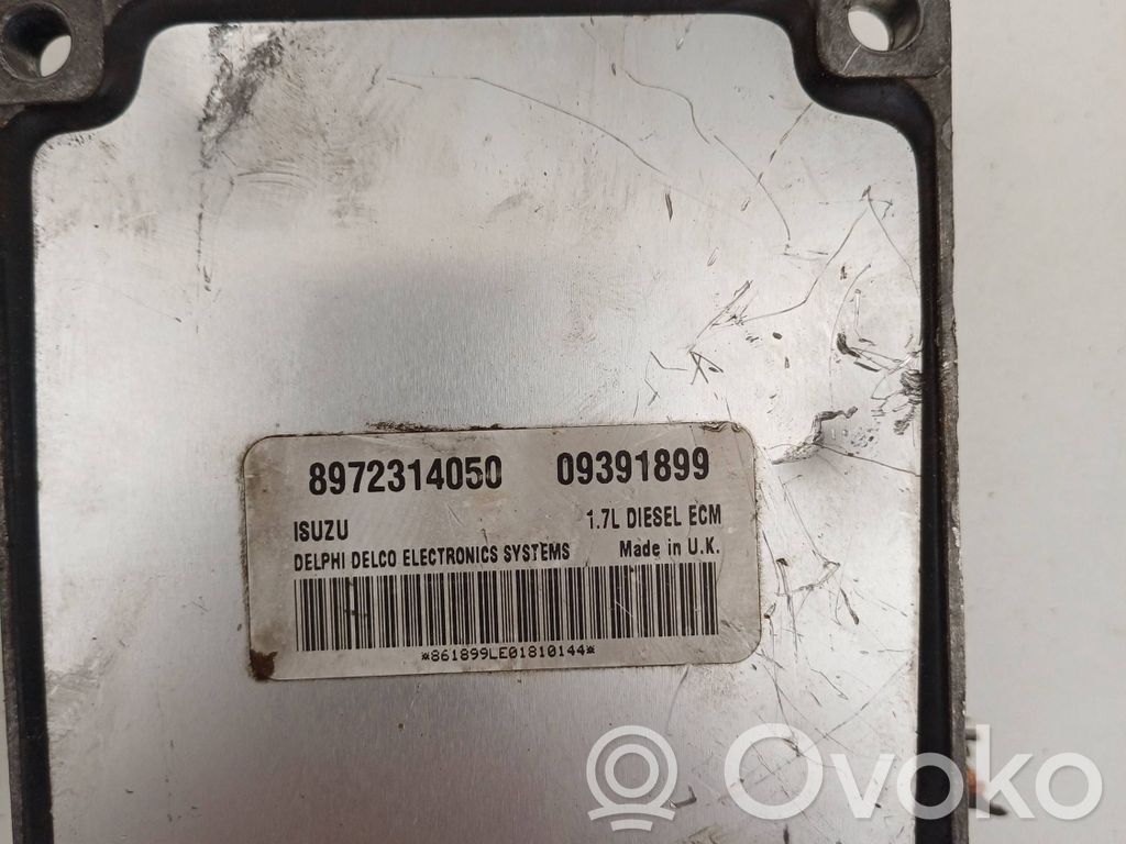 Engine control unit/module   09391899,D00021