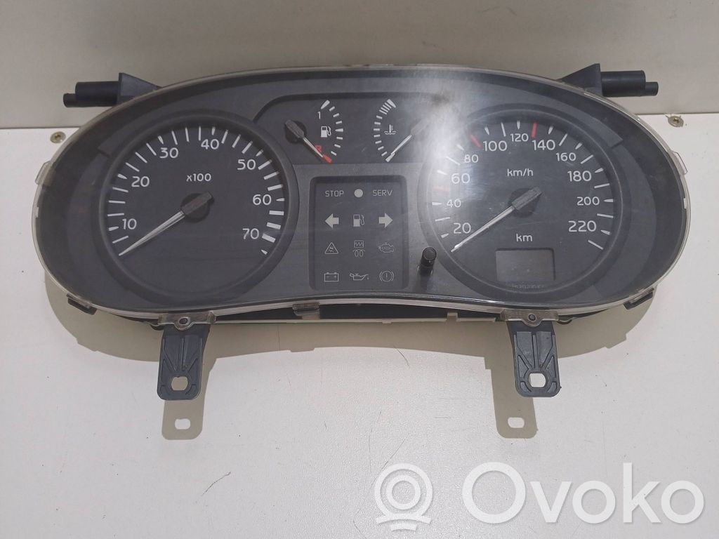 Renault Clio II Spidometrs (instrumentu panelī) 