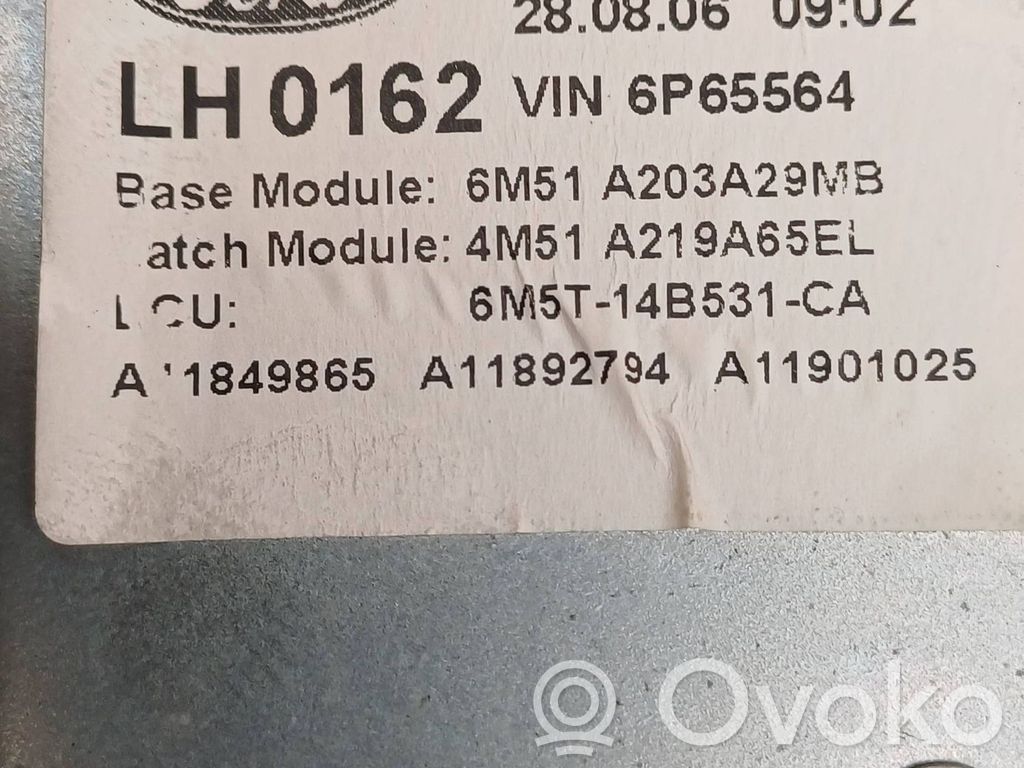 Silnik regulatora szyby drzwi przednich   4M5T14B531CA,A11892794,6P65564,1849865