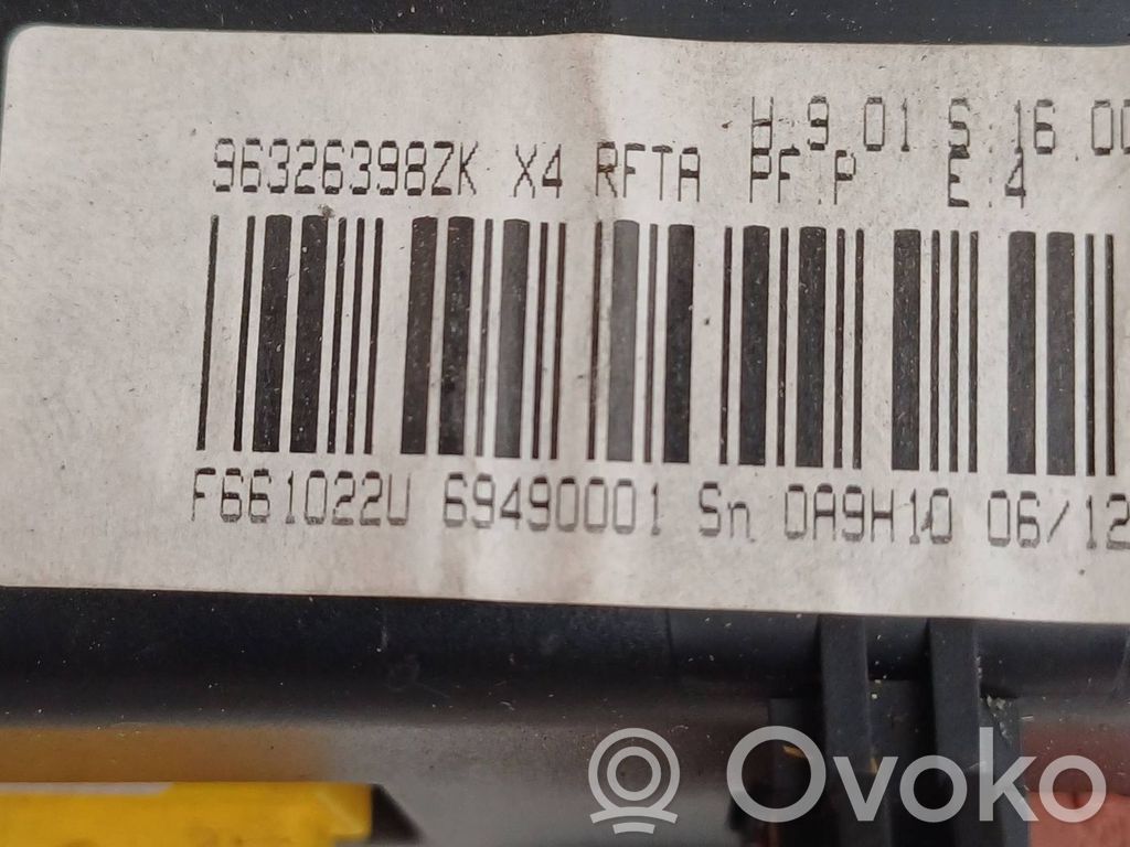 Citroen C5 Climate control unit 