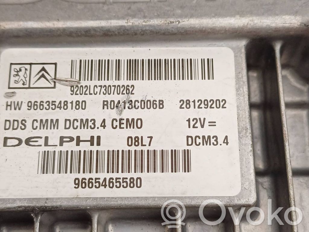 Peugeot 407 Engine control unit/module 