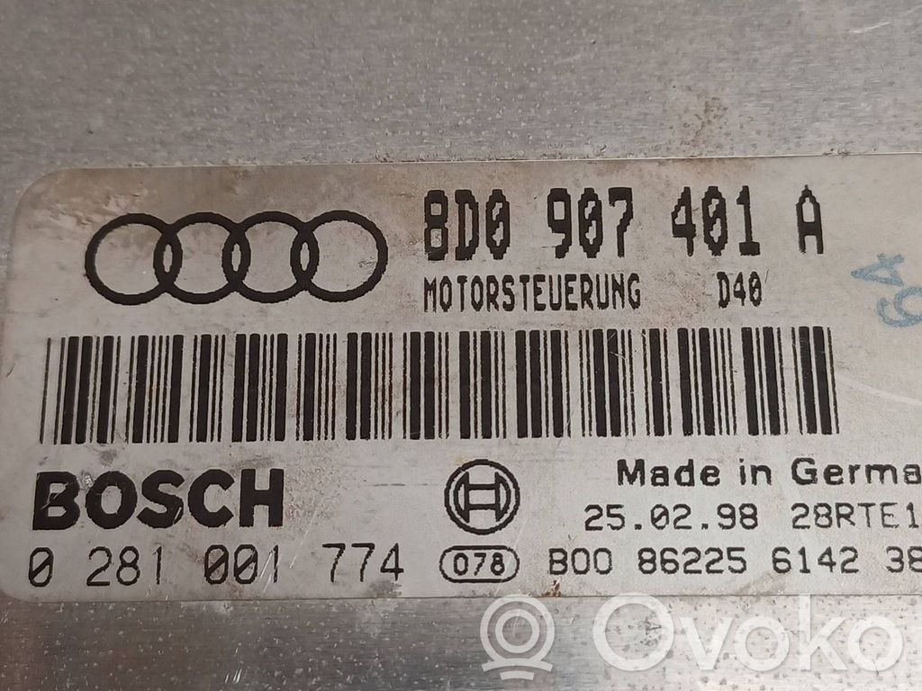 Audi A4 S4 B5 8D Engine control unit/module 