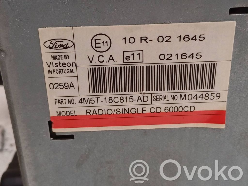 Ford Focus Radio / CD-Player / DVD-Player / Navigation 