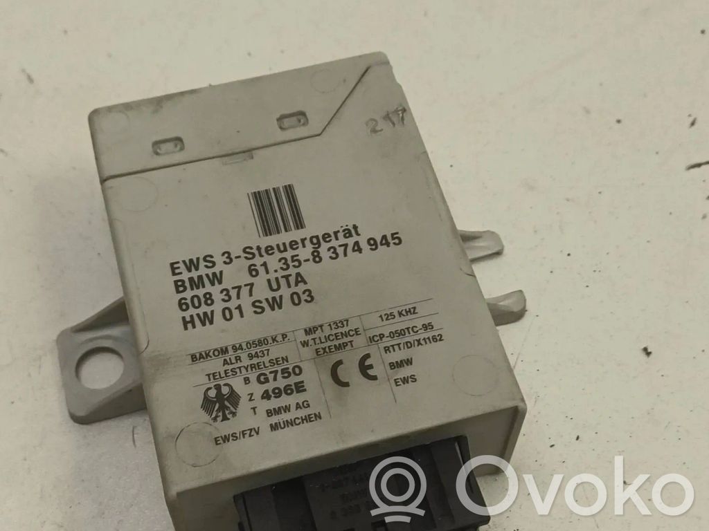 BMW 5 E39 Immobilizer control unit/module 
