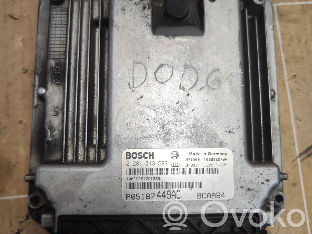 Dodge Caliber Engine control unit/module 