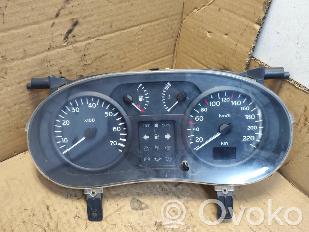Renault Clio II Speedometer (instrument cluster) 