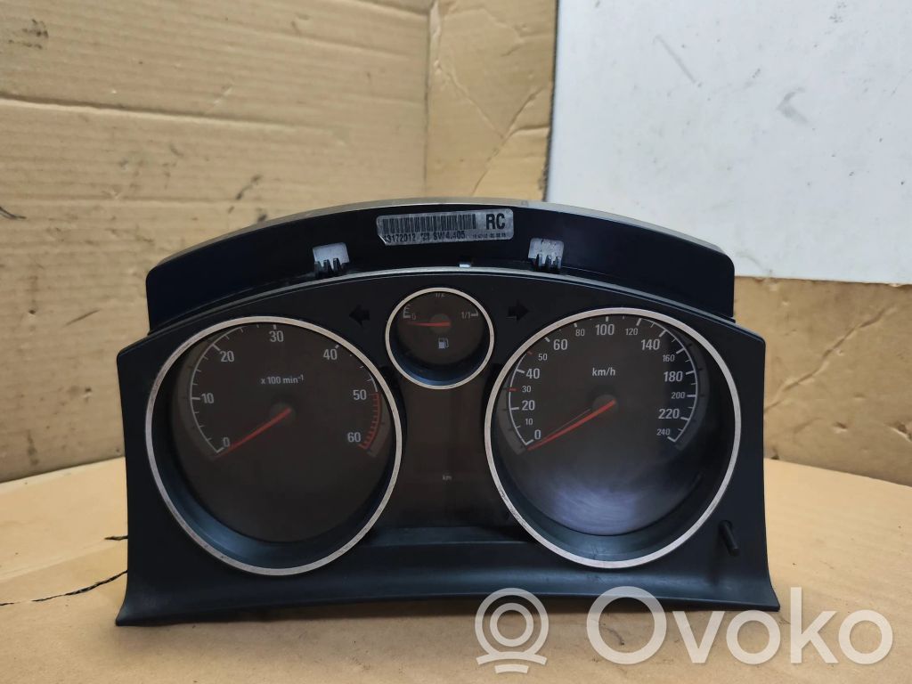Opel Astra H Speedometer (instrument cluster) 
